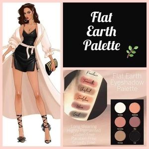 BNIB Flat Earth eye shadow palette